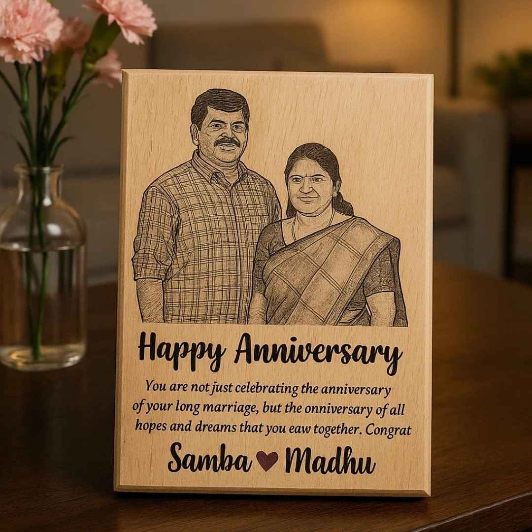 Customised Wooden Plaque