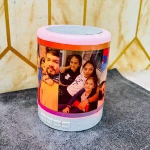 Personalised Bluetooth Speaker with Multi LED