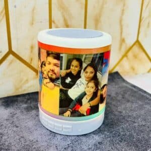 Personalised Bluetooth Speaker with Multi LED