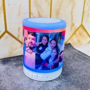 Personalised Bluetooth Speaker with Multi LED