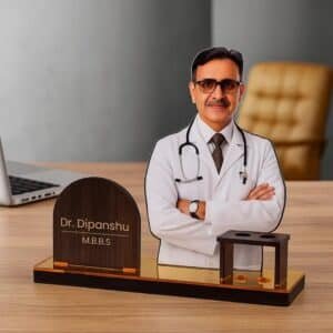 Personalized Doctor Table Nameplate